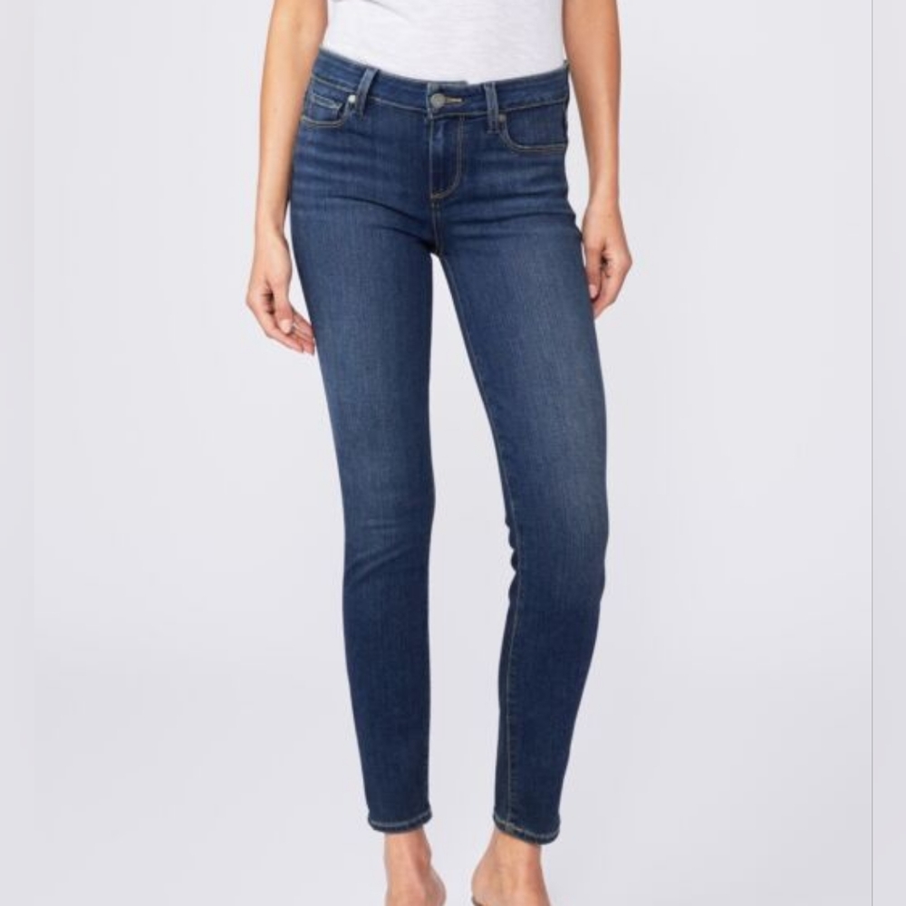 Paige Verdugo Ankle Dark Wash Jean size 26
